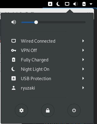 USB protection status icon